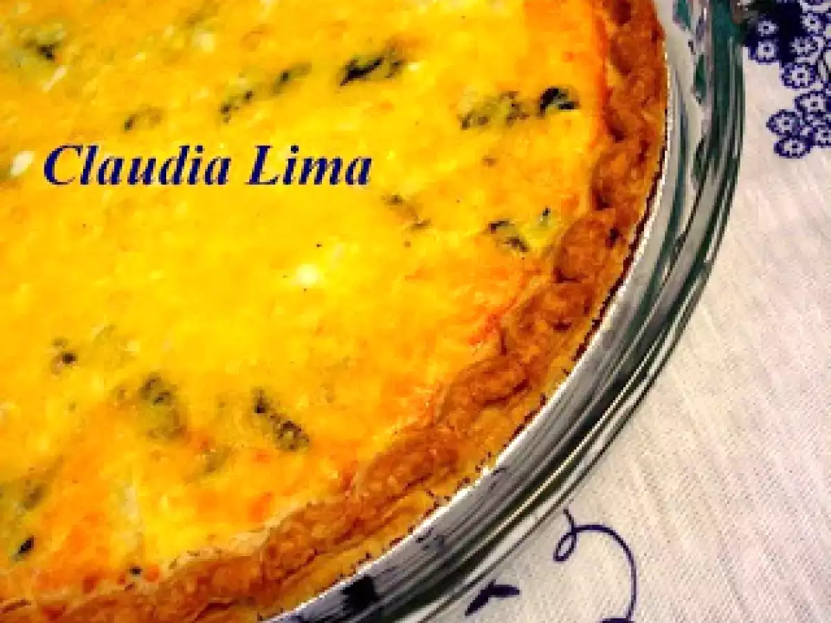 Quiche de Espinafre Light para Rita Palita - foto 3