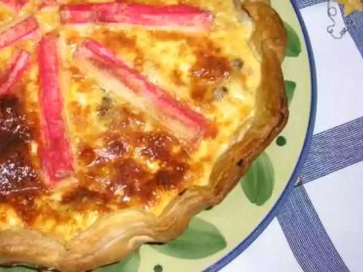 Quiche de fiambre, cogumelos e delicias do mar - foto 3