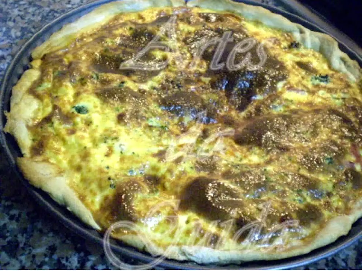 Quiche de fiambre e brócolos - foto 2