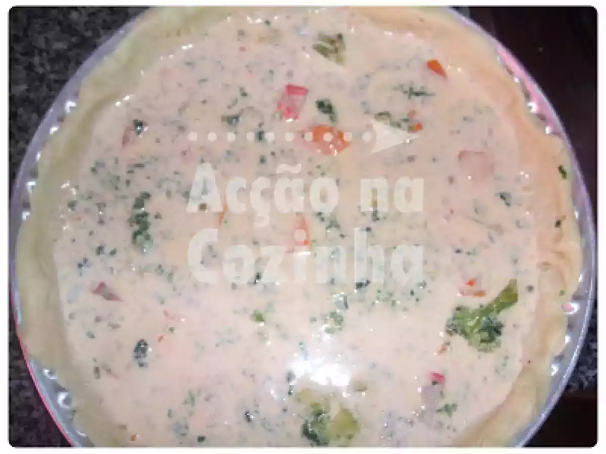 Quiche de fiambre e legumes - foto 2