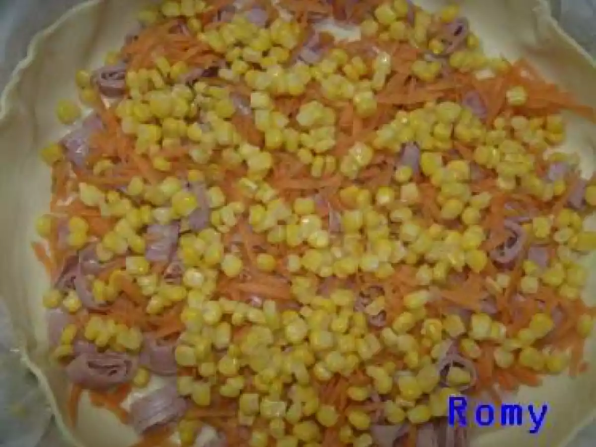 Quiche de fiambre e legumes variados - foto 3