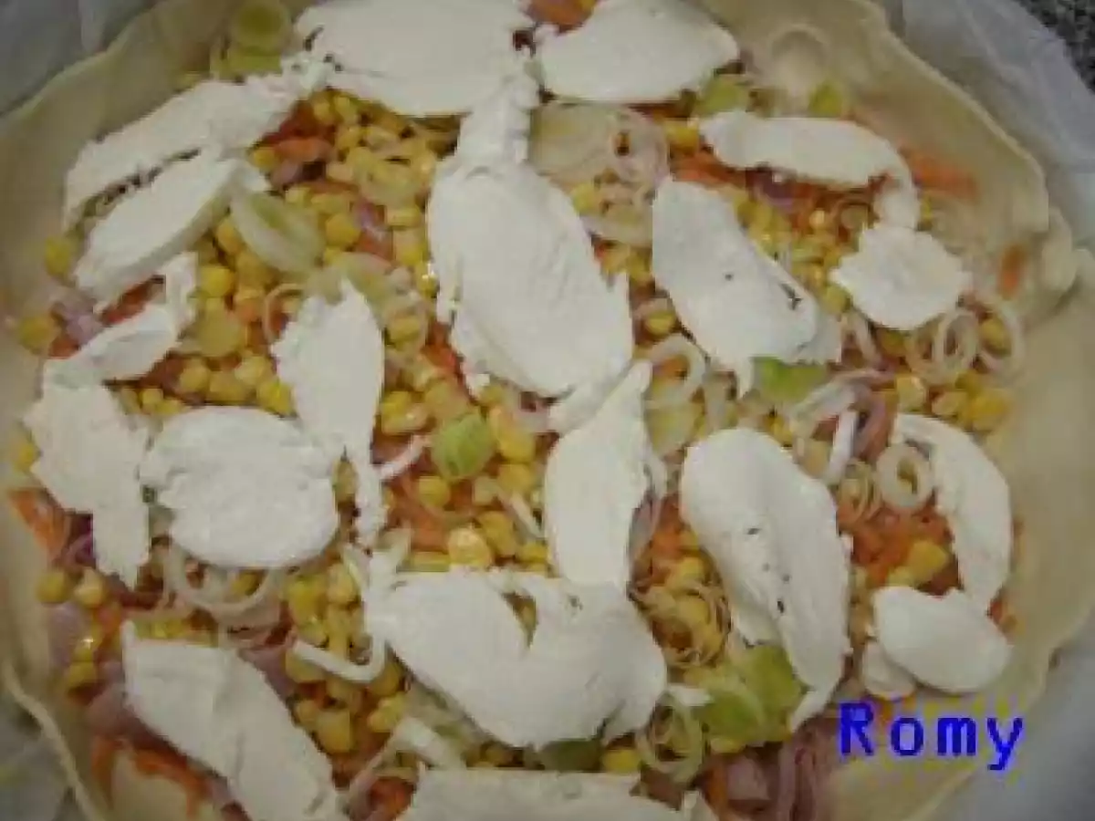 Quiche de fiambre e legumes variados - foto 5