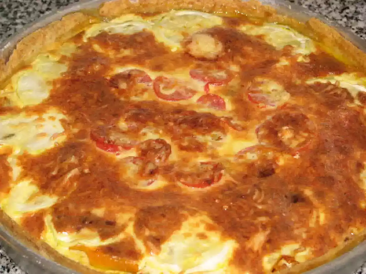Quiche de frango com courgete - foto 5