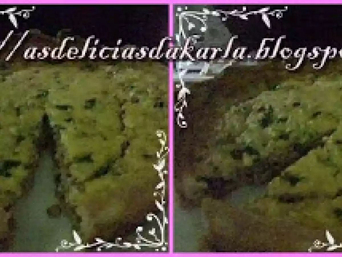 Quiche de frango e ervilhas