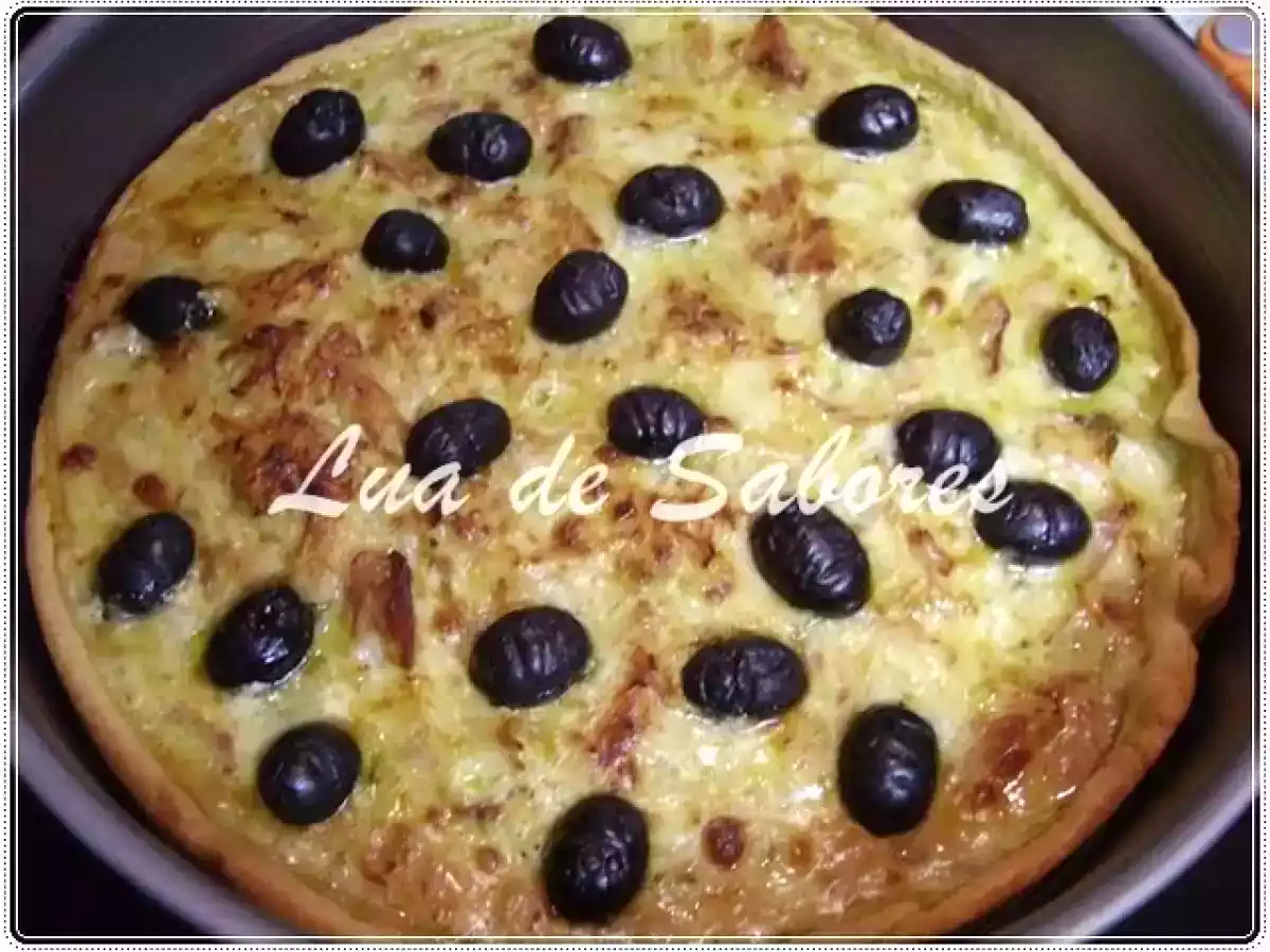 Quiche de Galinha com Natas