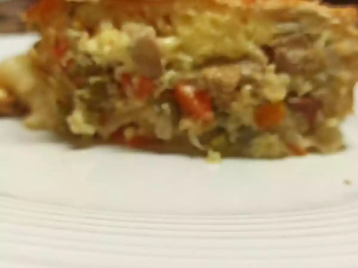 Quiche de legumes delicioso