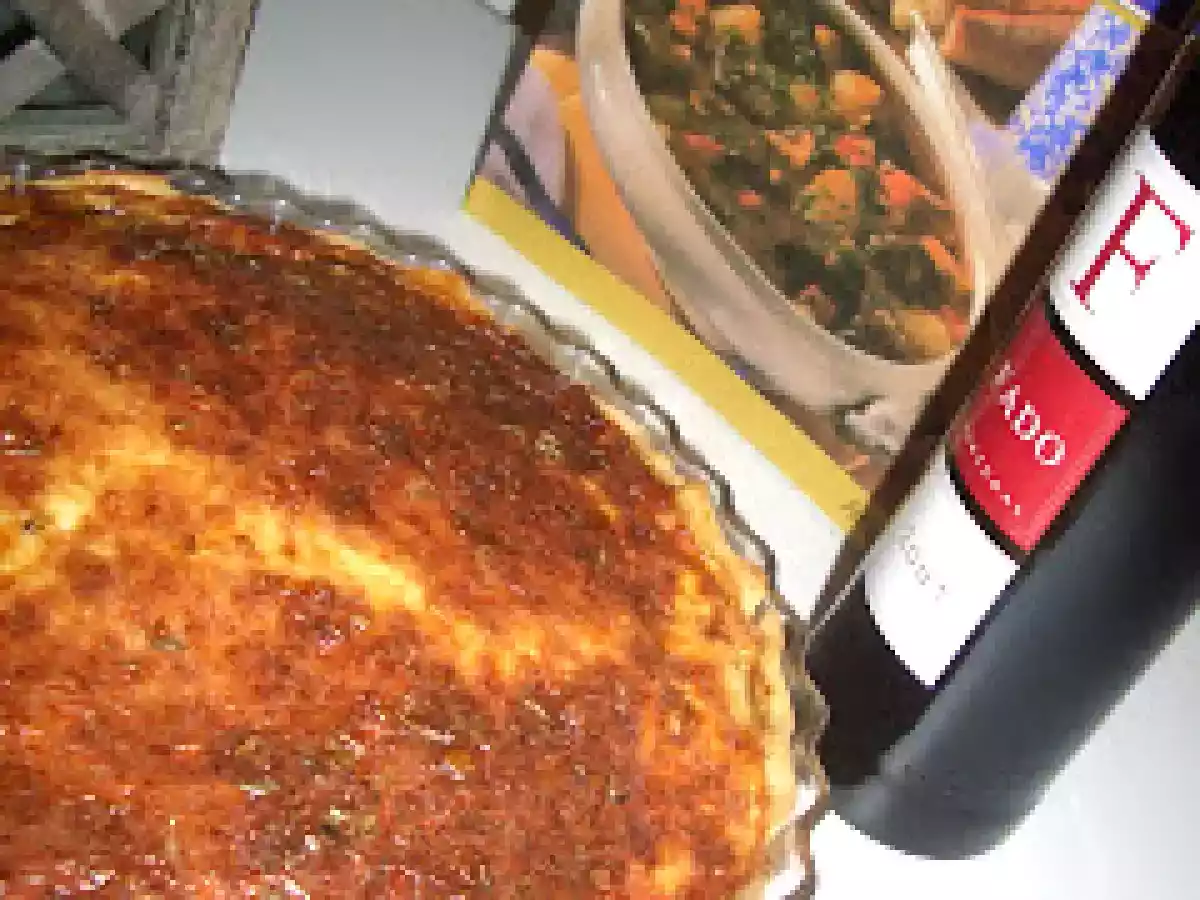 Quiche de legumes e fiambre / Ham and vegetables Quiche