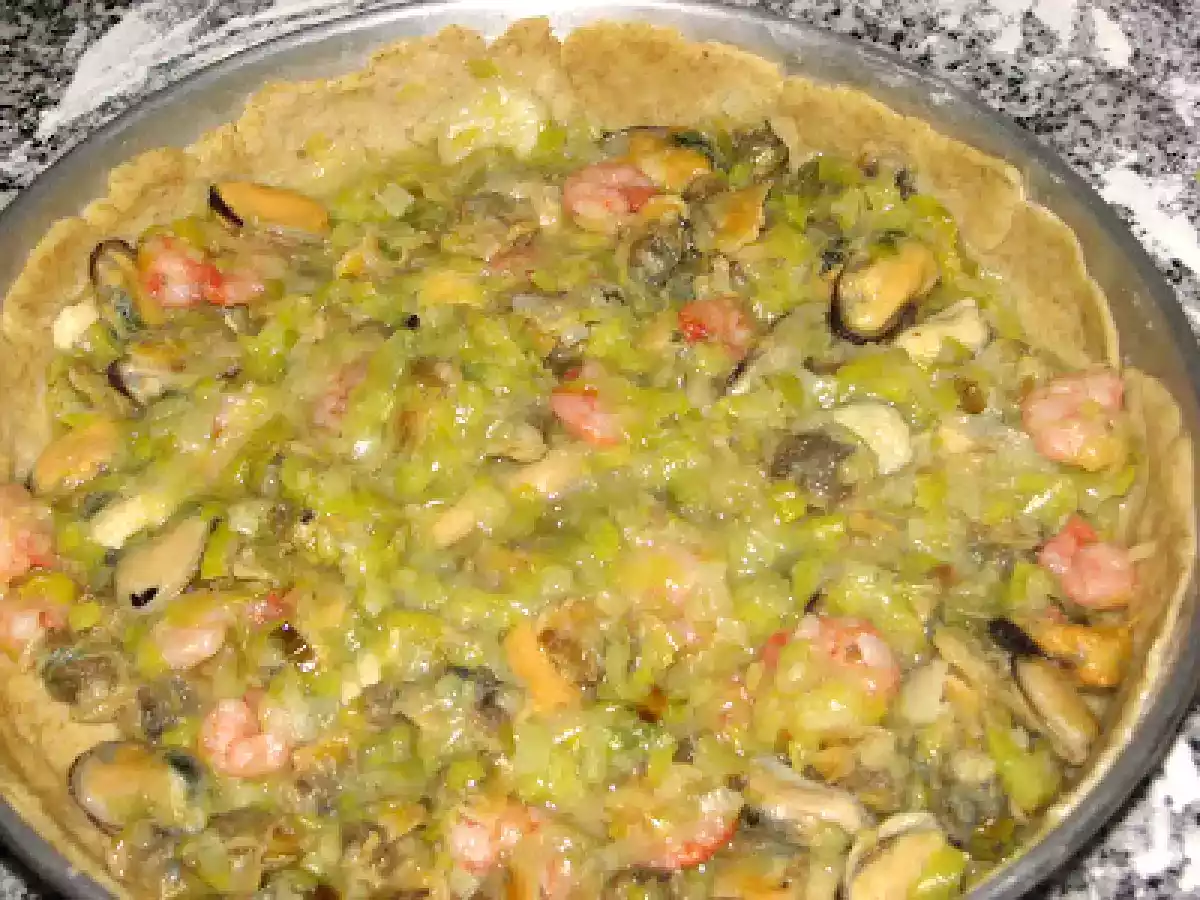 Quiche de marisco