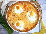 Quiche de ovos e fiambre (presunto), foto 3