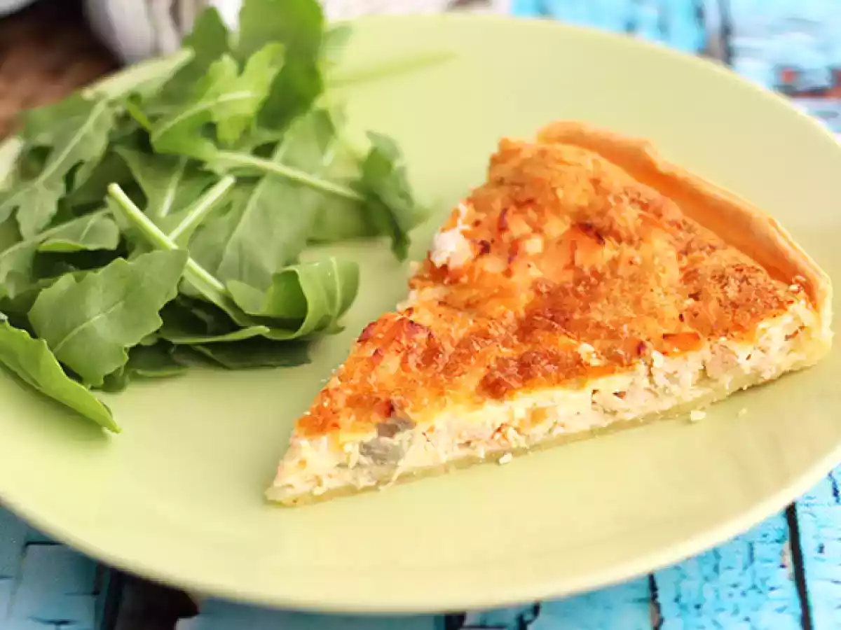 Quiche de Salmão fácil e rápido - foto 2