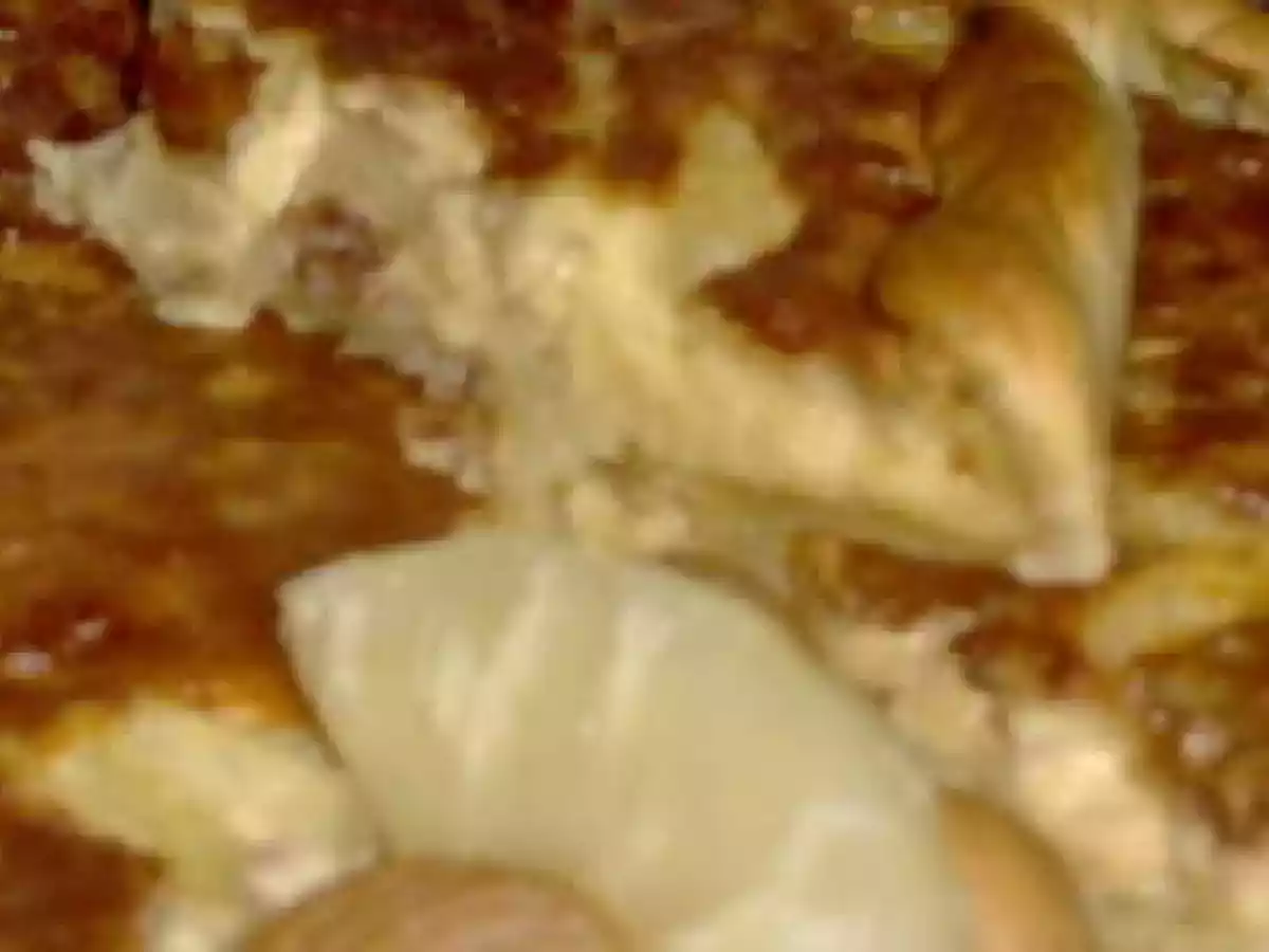quiche doce de ananás e nozes