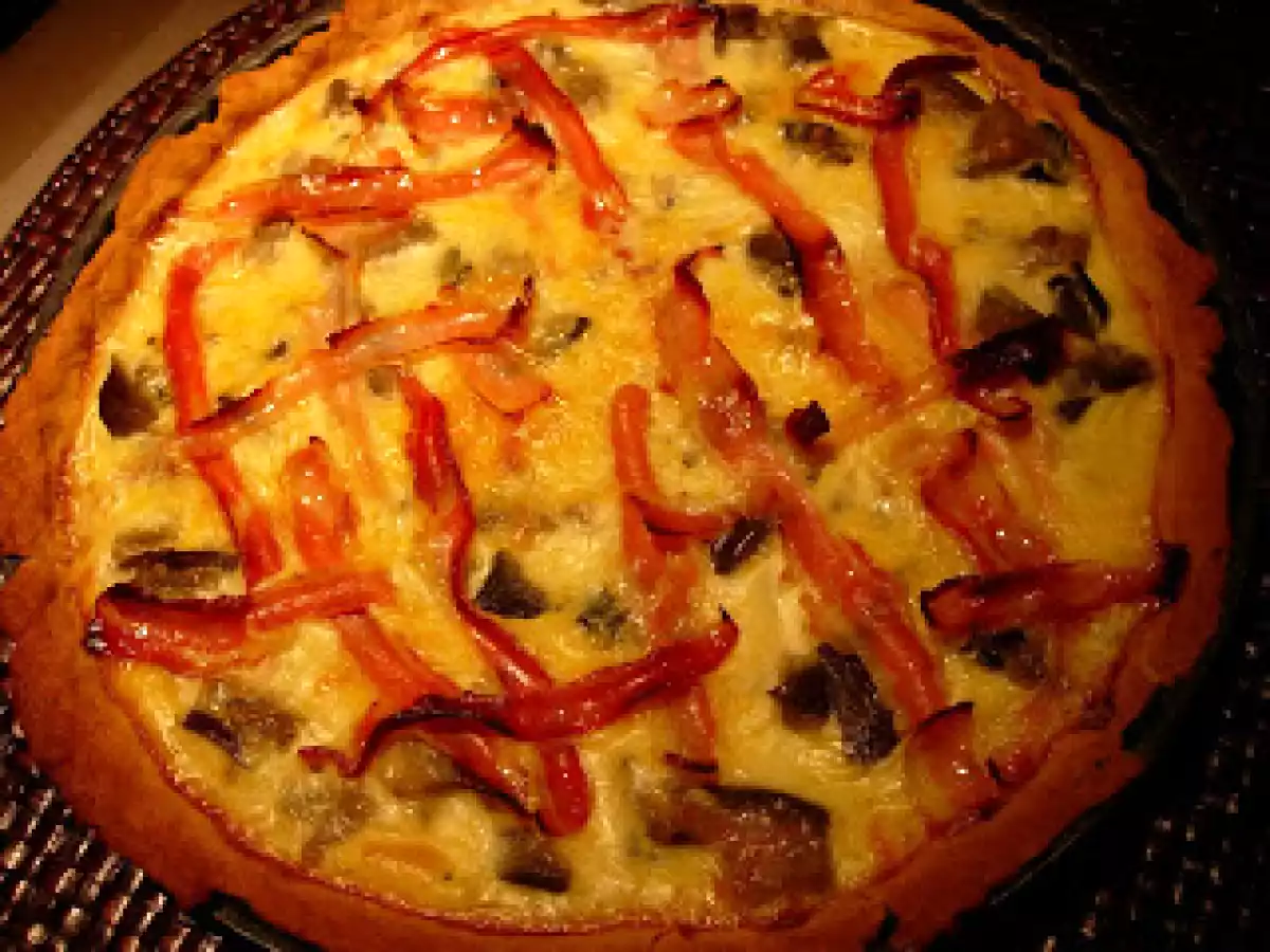 Quiche light de legumes
