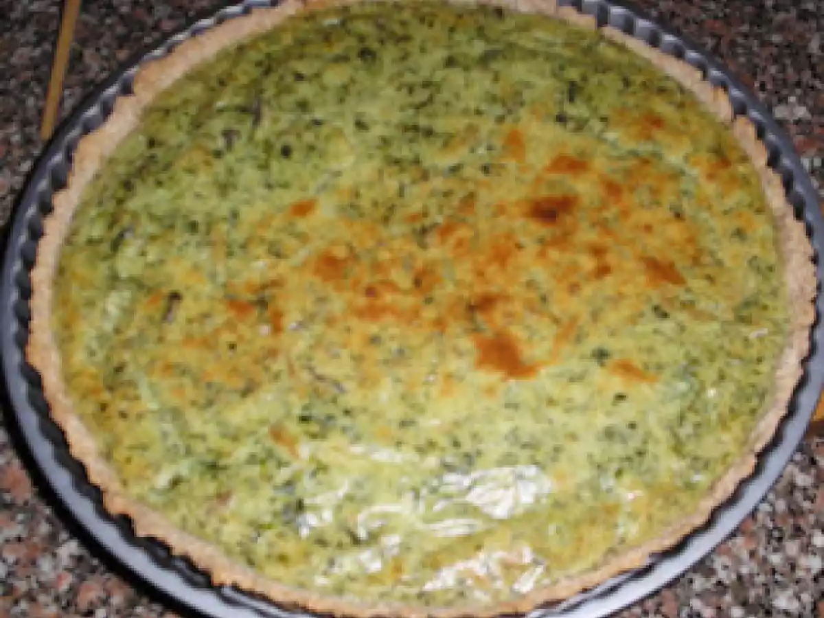 Quiche light de Queijo Cottage e Cogumelos - foto 2