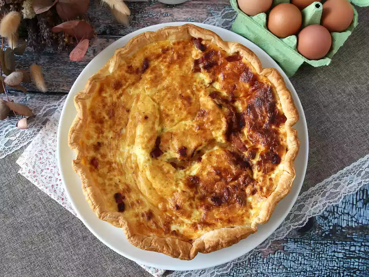 Quiche lorraine, a verdadeira receita do clássico Francês ! - foto 2