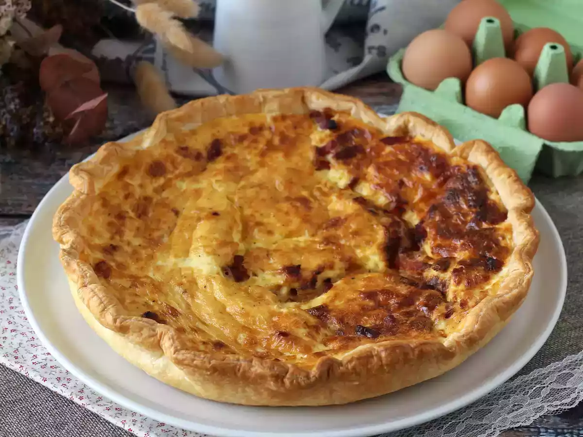 Quiche lorraine, a verdadeira receita do clássico Francês ! - foto 3