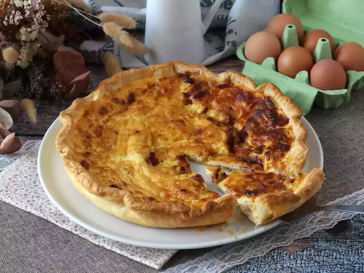 Quiche lorraine, a verdadeira receita do clássico Francês ! - foto 4