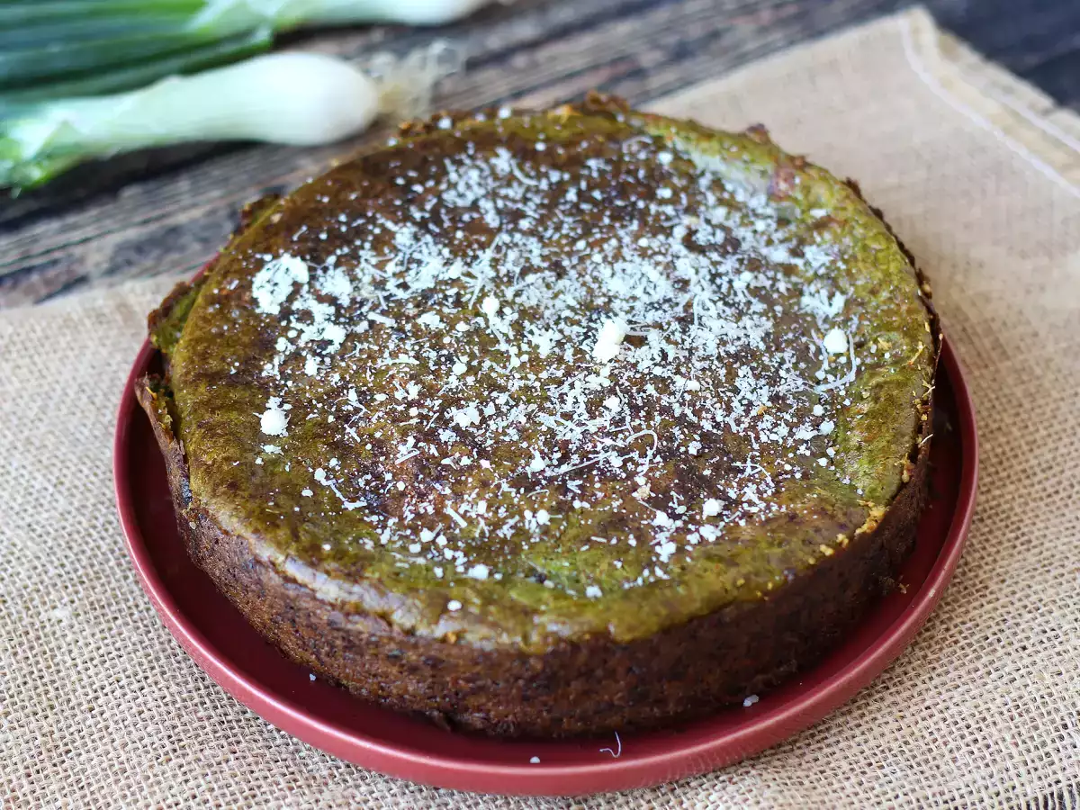 Quiche sem massa com espinafre e queijo - foto 2