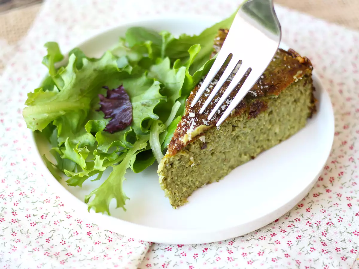 Quiche sem massa com espinafre e queijo - foto 6