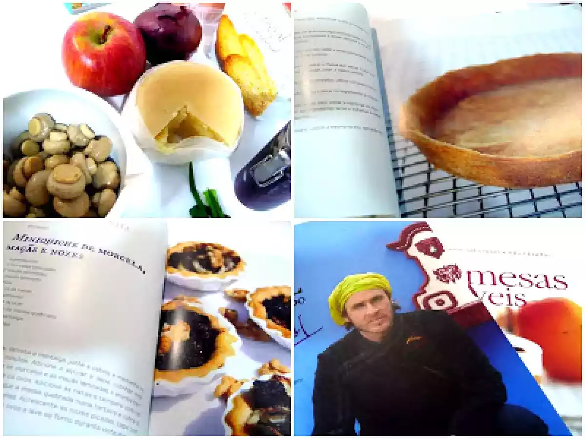 Quiches de Maçã, Cebola e Cogumelos - foto 2