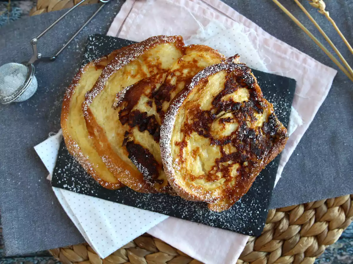 Rabanada de pão, fatia dourada ou ainda pão perdido - foto 4