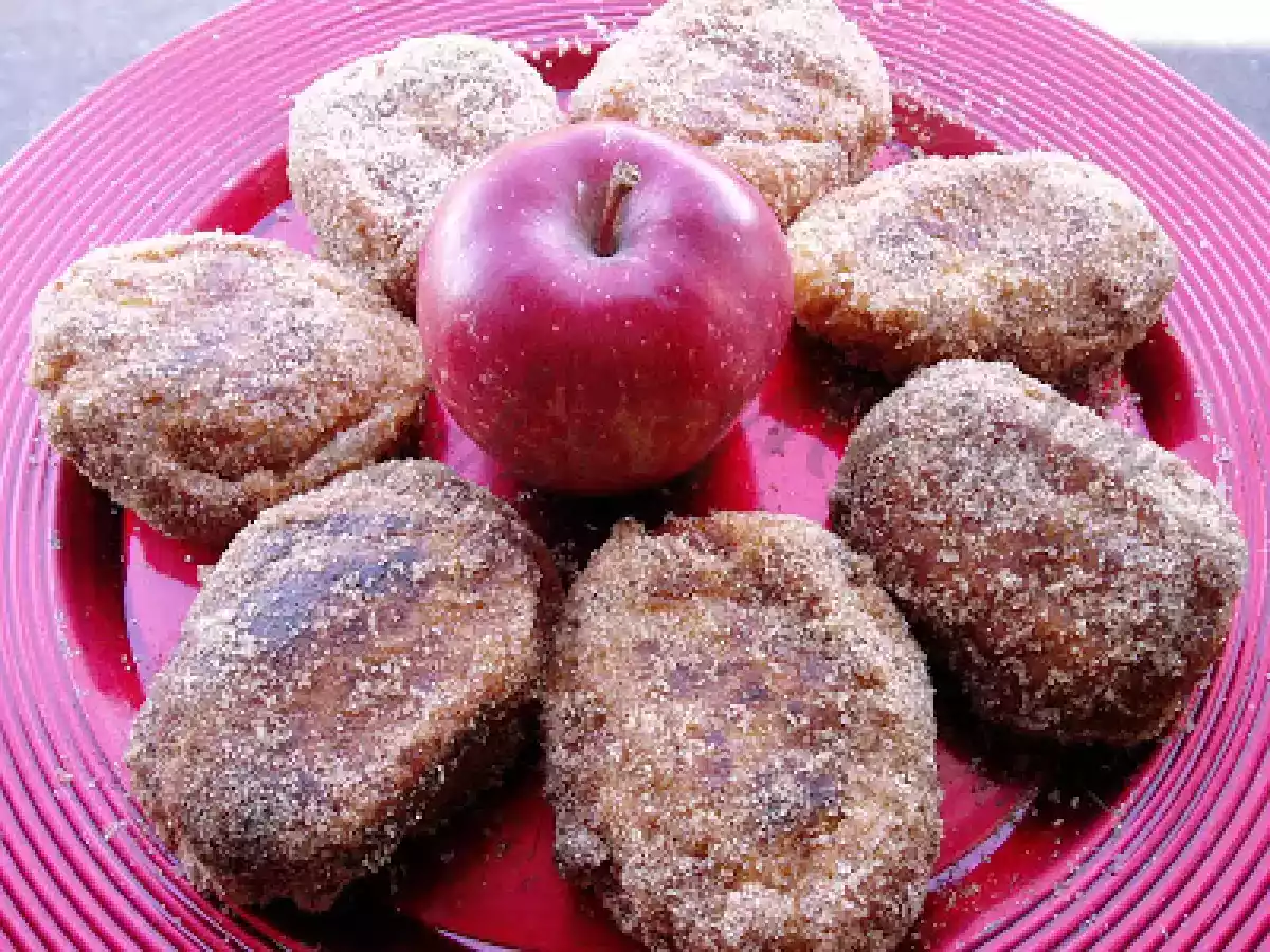 Rabanadas recheadas com creme de maçã