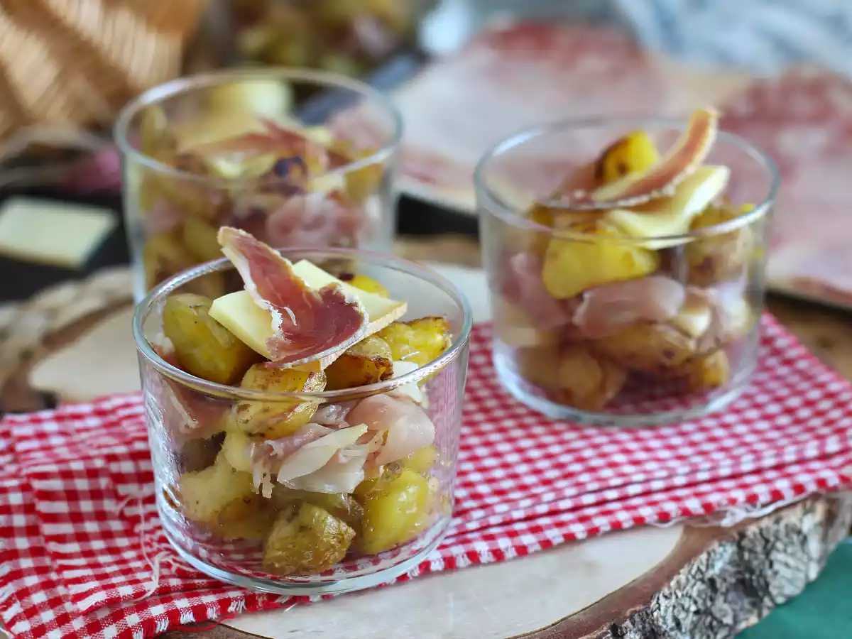 Raclette no copinho (sem máquina): um aperitivo invernal perfeito
