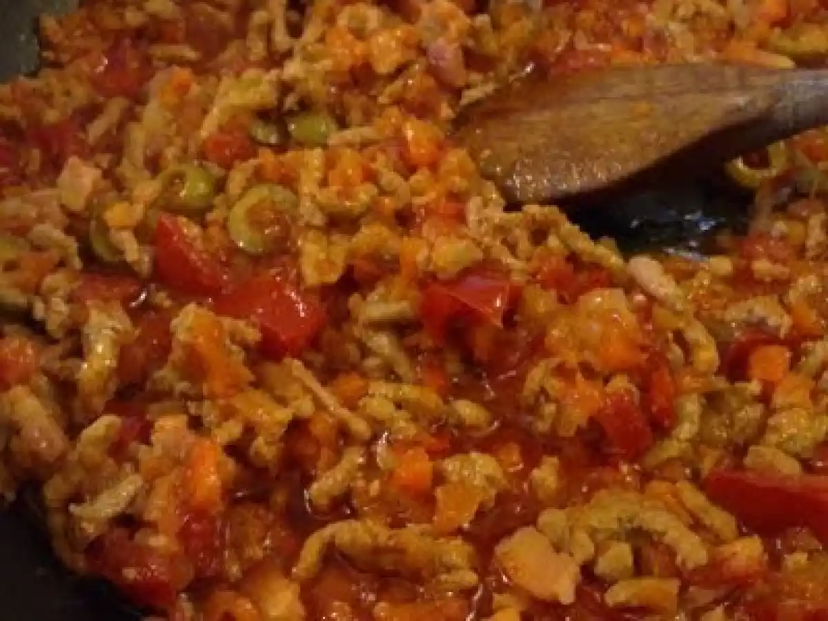 Ragù com vinho branco