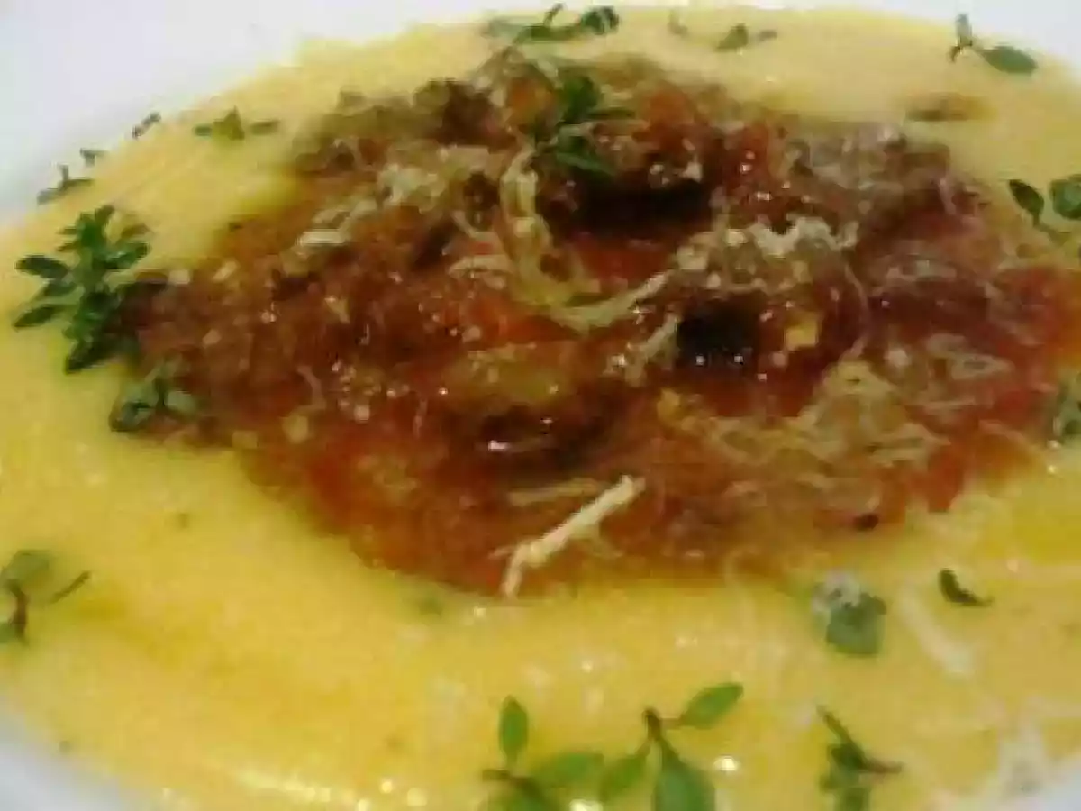 Ragu de Osso Buco com Polenta