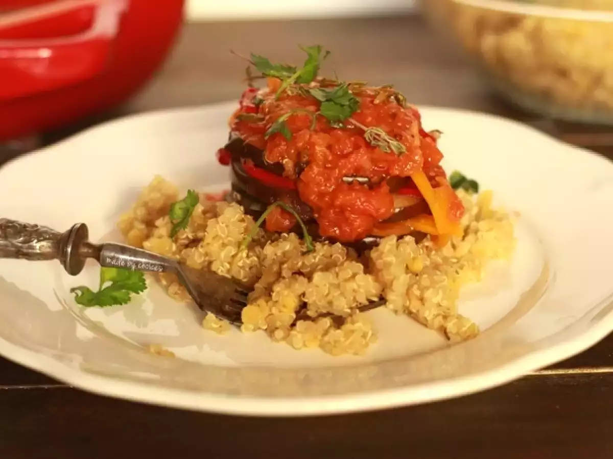 Ratatouille com quinoa e lentilhas - foto 2