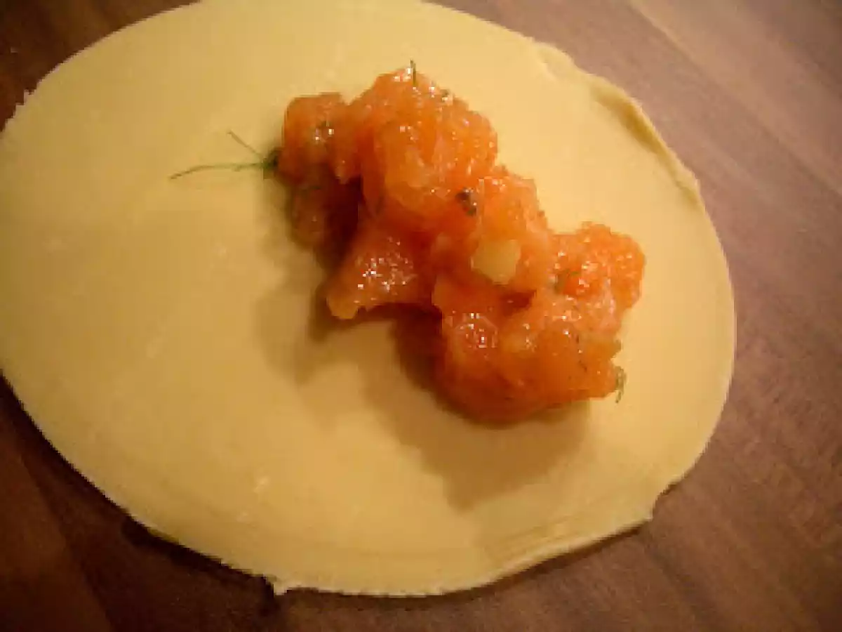 Ravioles de salmão ao molho cítrico - foto 2