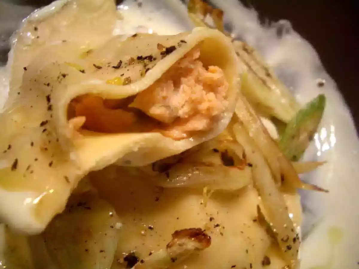 Ravioles de salmão ao molho cítrico - foto 6