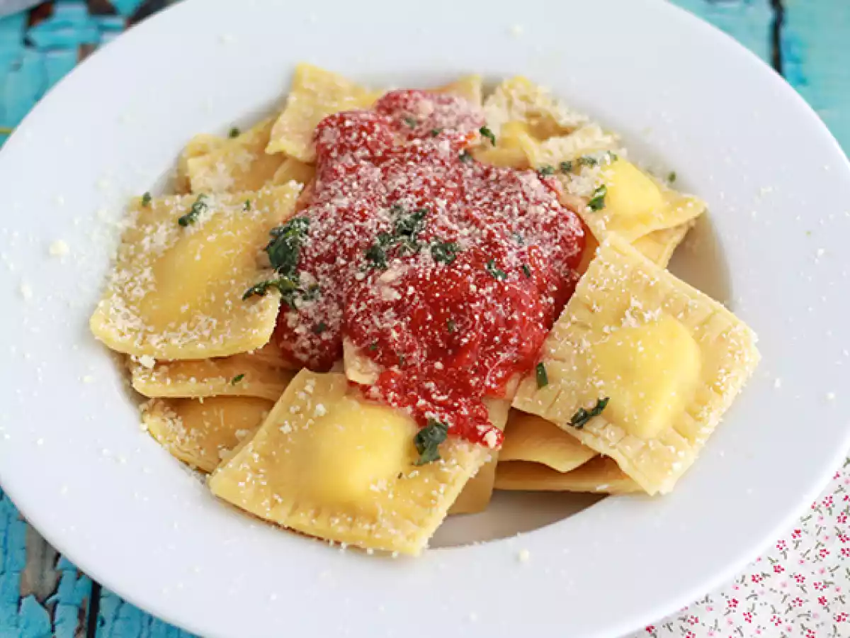 Ravioli com Recheio de Ricota