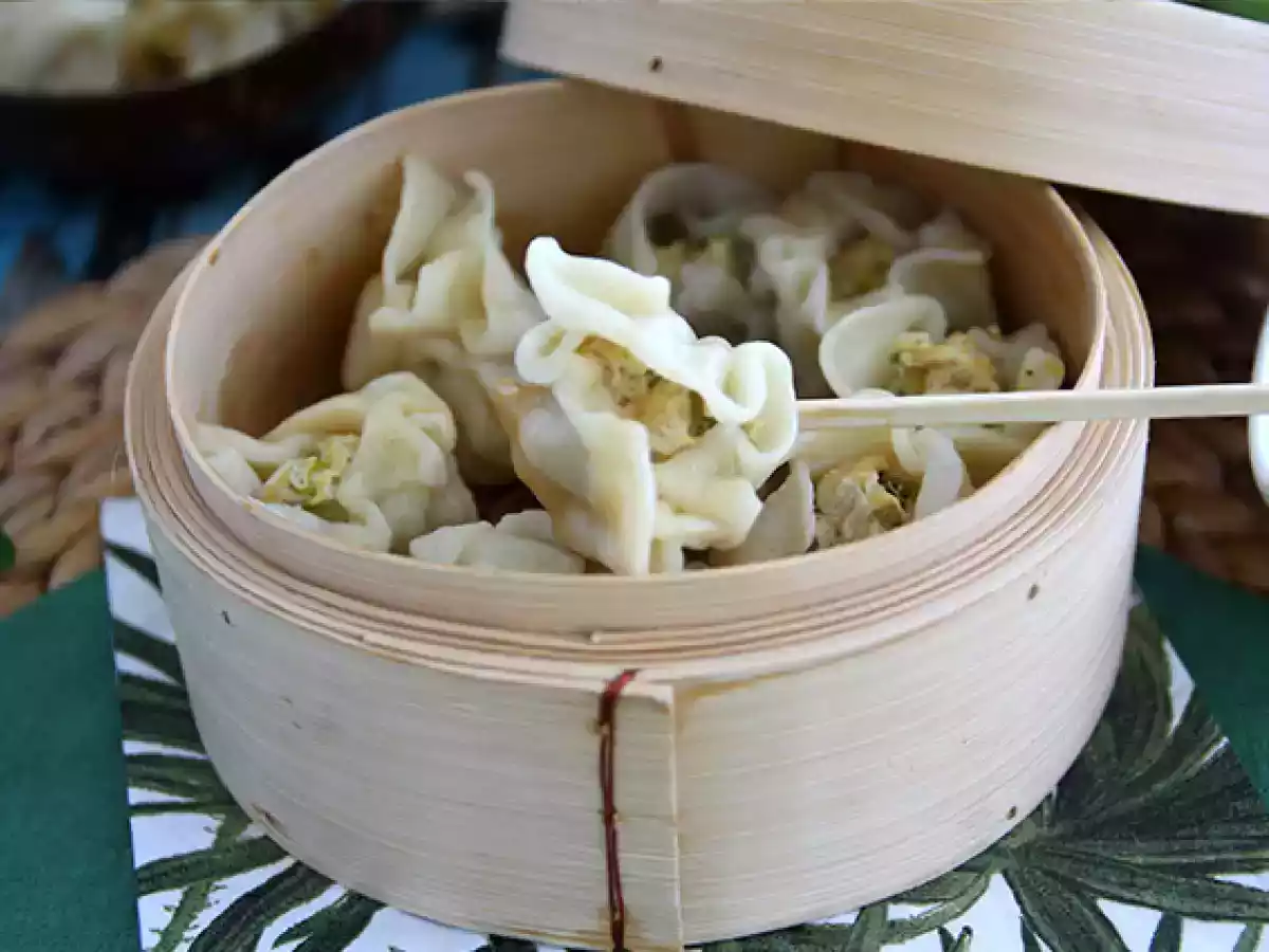 Ravioli de frango ao vapor (Bouchons da Ilha da Reunião) - foto 3