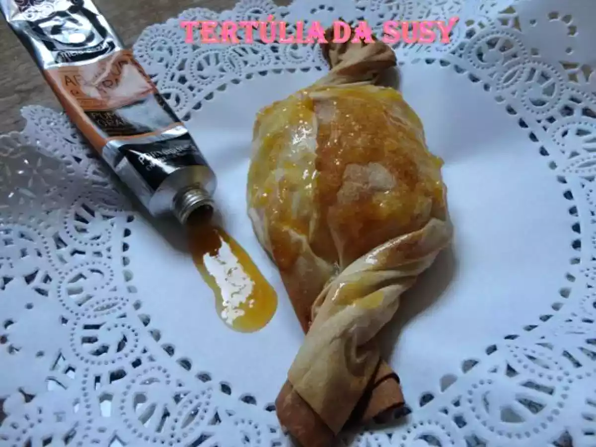 Rebuçado de queijo de cabra com abóbora, laranja, mel, eucalipto, canela e amêndoa - foto 3