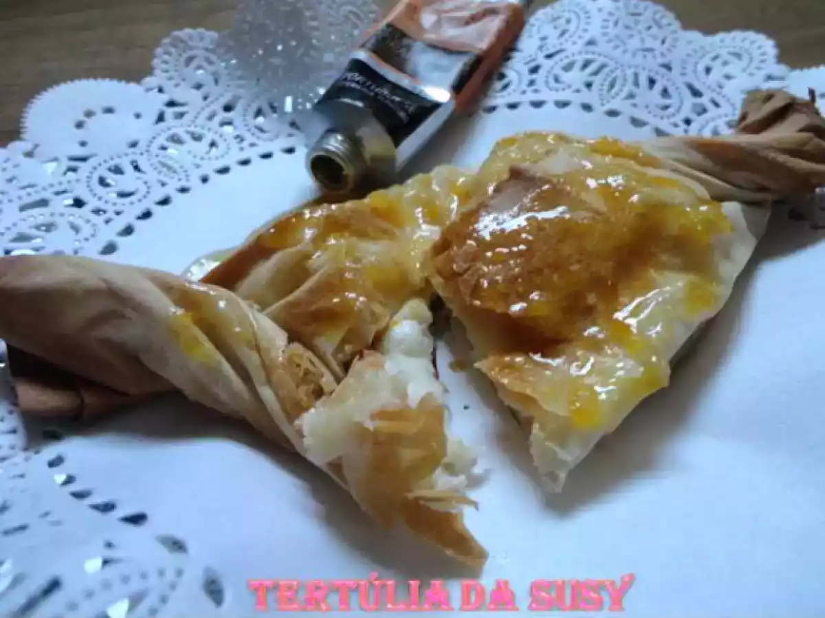 Rebuçado de queijo de cabra com abóbora, laranja, mel, eucalipto, canela e amêndoa - foto 5