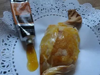 Rebuçado de queijo de cabra com abóbora, laranja, mel, eucalipto, canela e amêndoa - foto 2