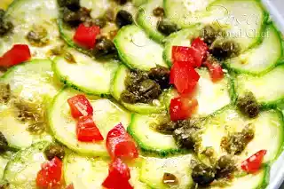 Receita de carpaccio de abobrinha