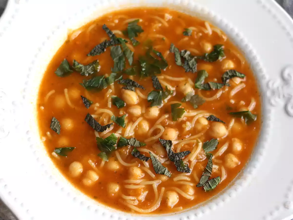 Receita de Chorba vegetariana, uma sopa perfumada e saborosa! - foto 2
