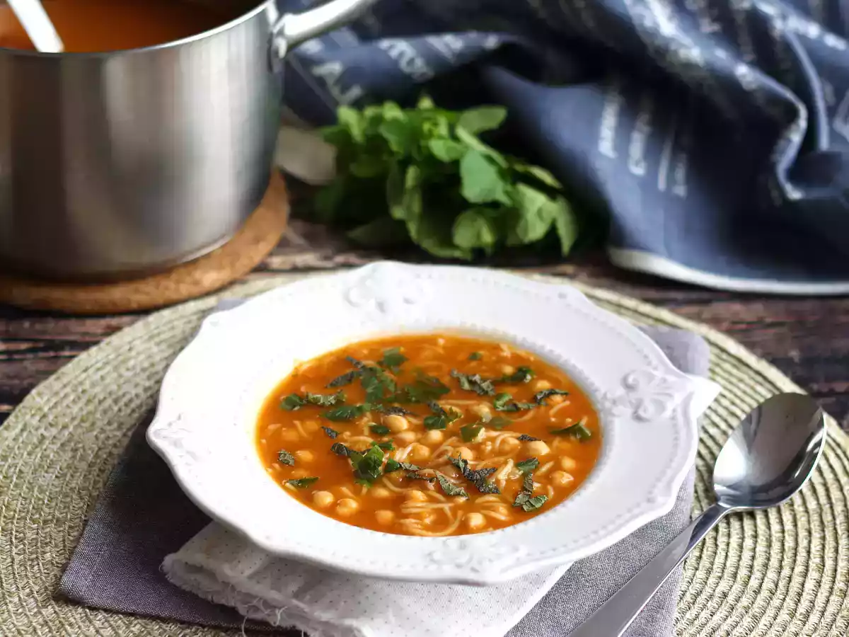 Receita de Chorba vegetariana, uma sopa perfumada e saborosa! - foto 3