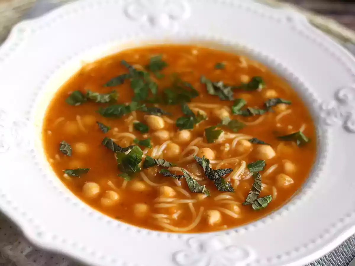 Receita de Chorba vegetariana, uma sopa perfumada e saborosa! - foto 4