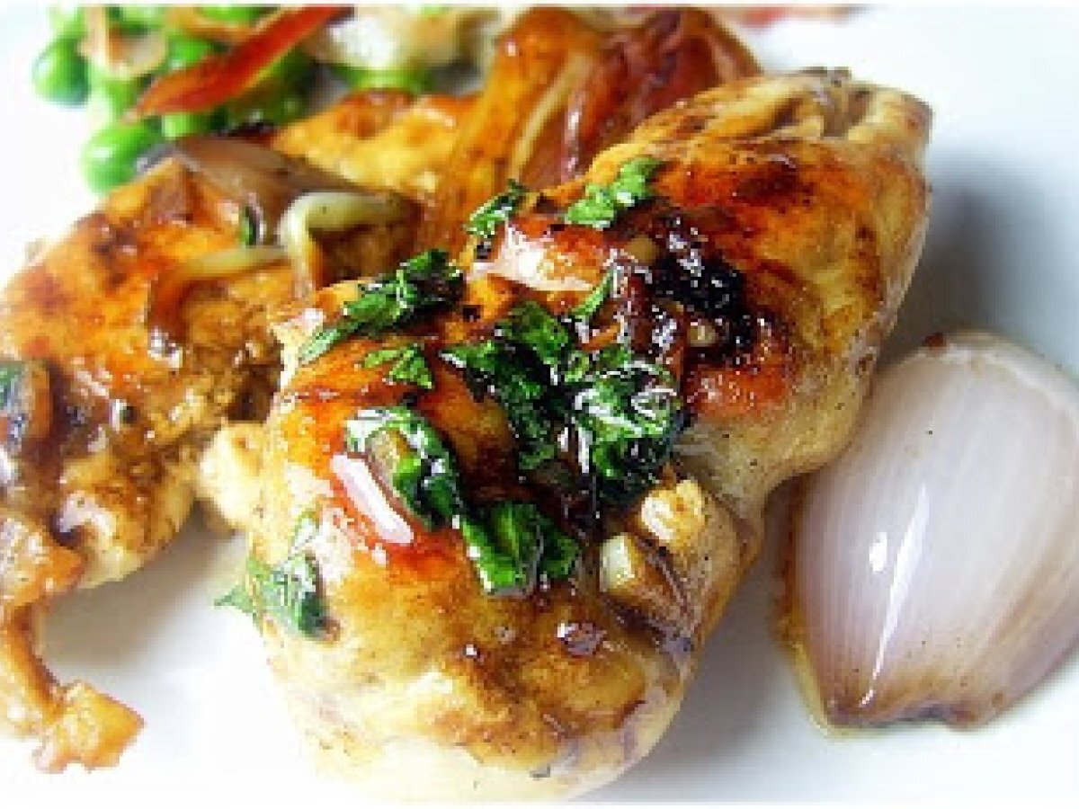 Receita de Frango ao Vinagre
