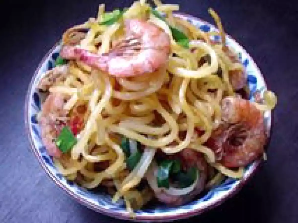 Receita de Macarrão Tailandês