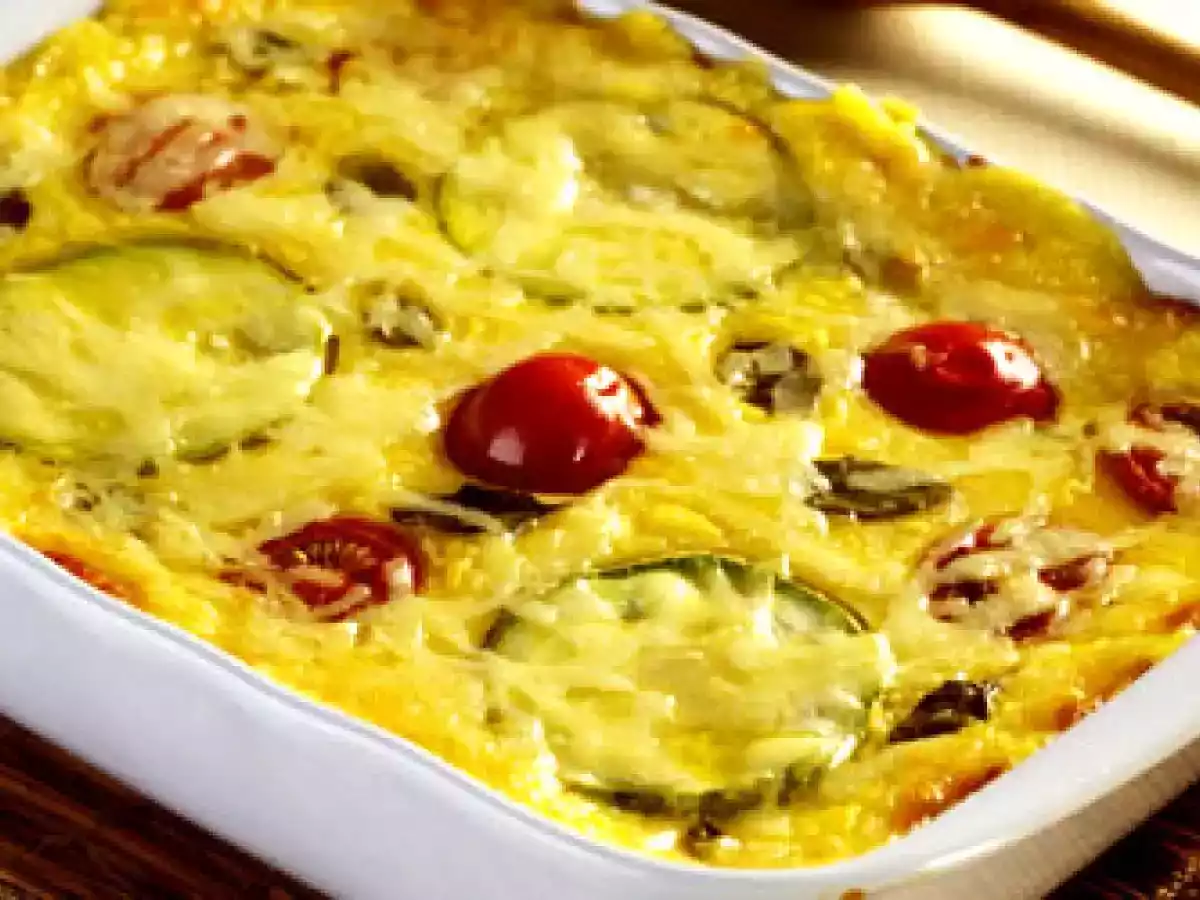 Receita de Polenta com Vegetais