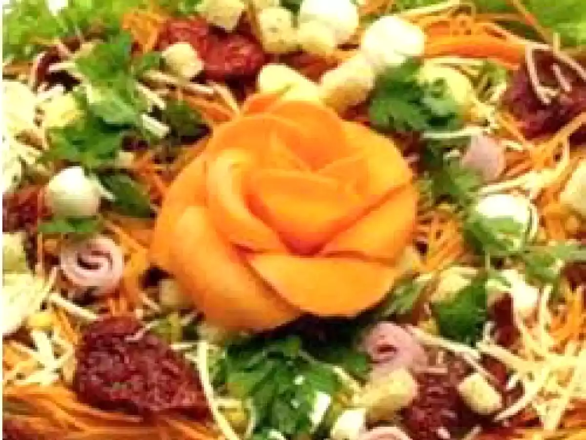 Receita de Salada colorida especial