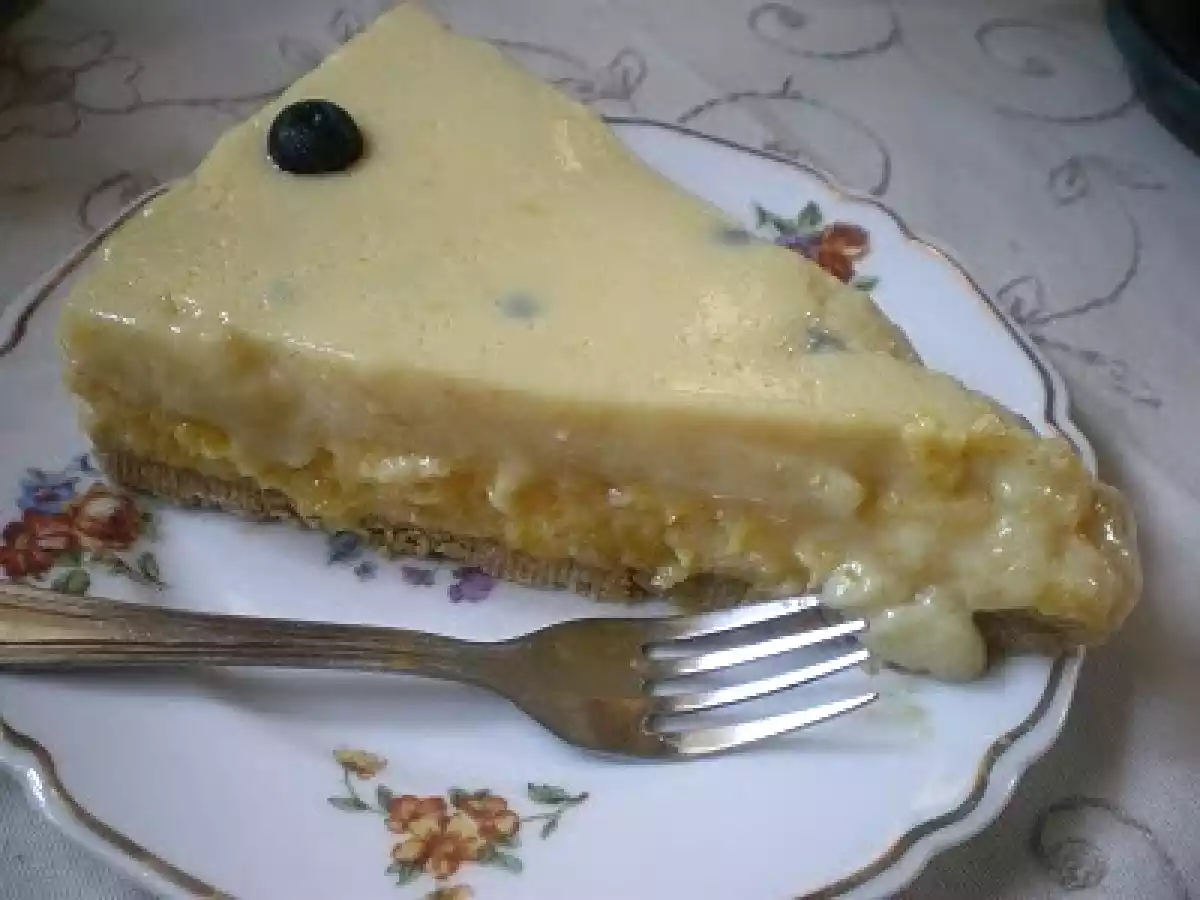 Receita de Tarte de Manga e Maracujá