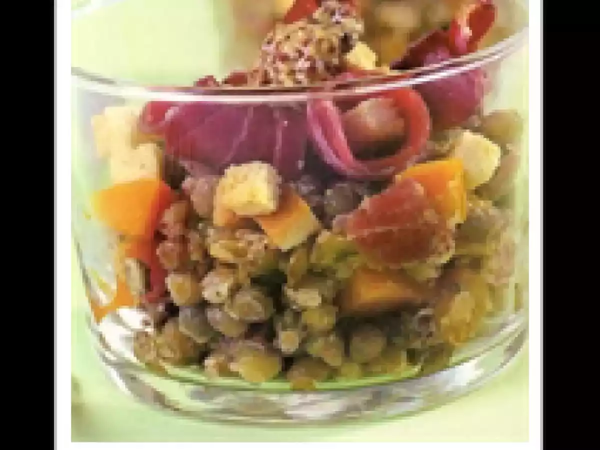 Receita gourmet de verão: Salada de lentilha com lascas de pato!