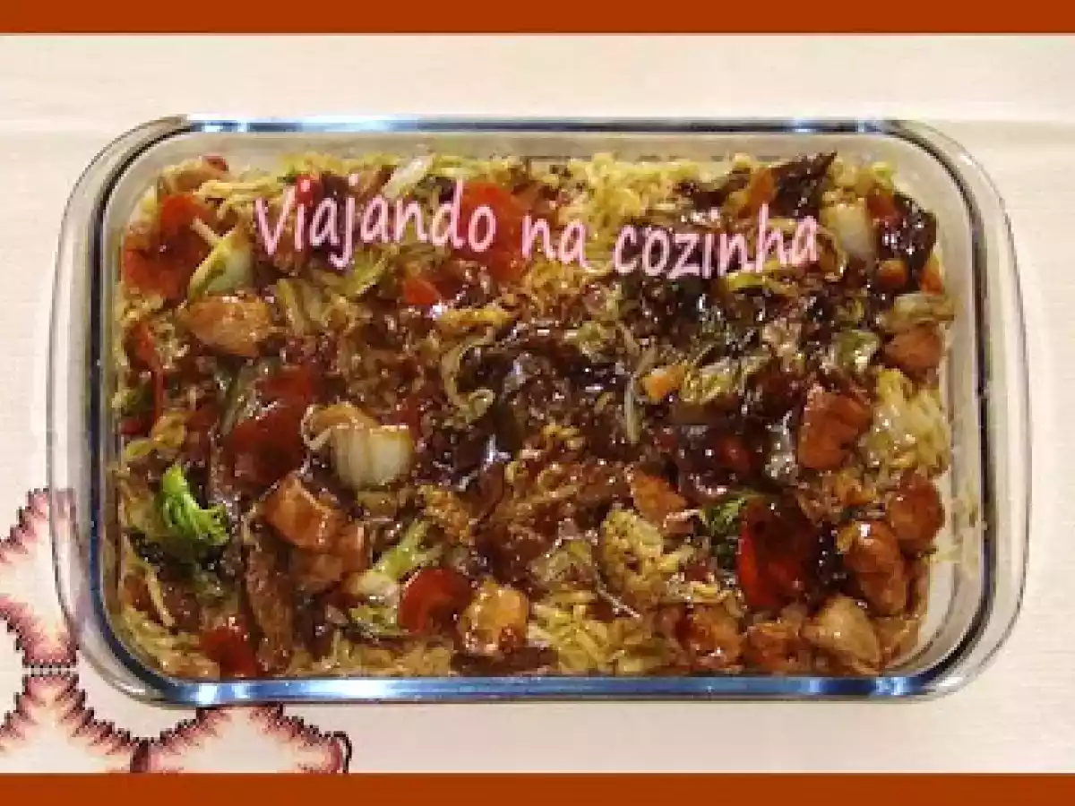 Receita - Yakissoba da Cristina