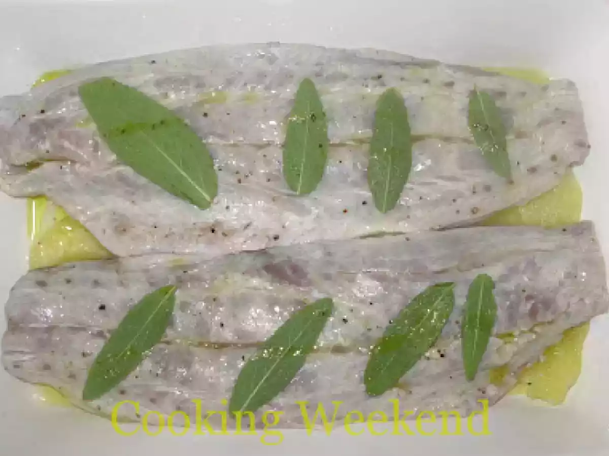 Receitas - Anchova Assada com Molho Verde - foto 2
