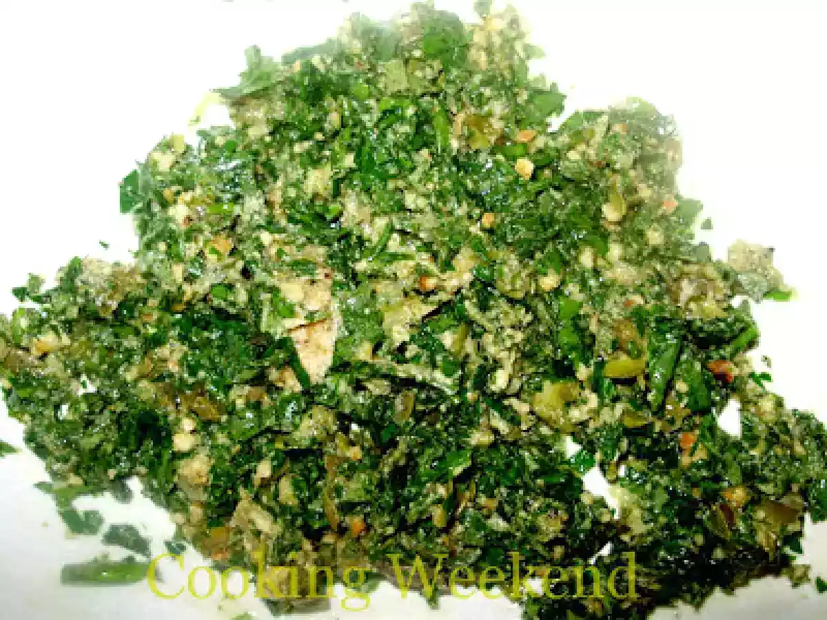 Receitas - Anchova Assada com Molho Verde - foto 3
