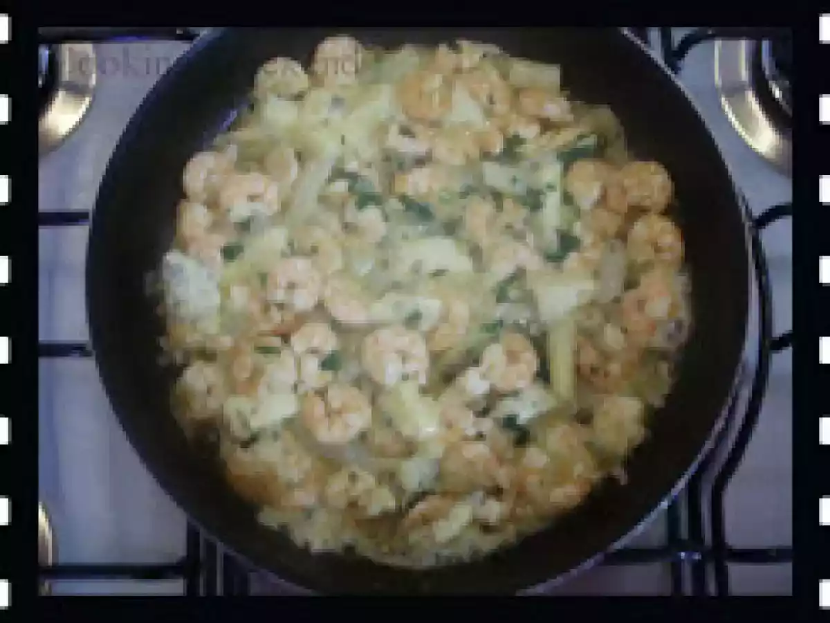 Receitas - Camarão com Queijo Roquefort